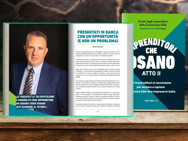 Damiani-Marco-strategia-bancaria-coautore-libro-imprenditori-che-osano-atto-II