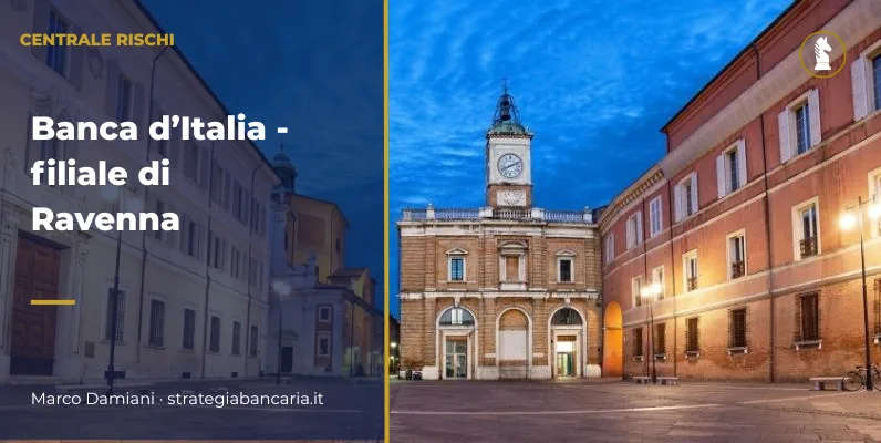 Centro di Ravenna vicino ex sede Banca Italia