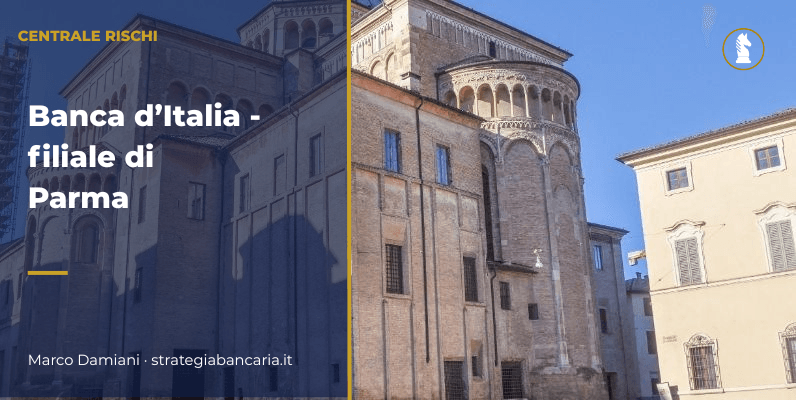Centro Parma vicino ex sede Banca Italia